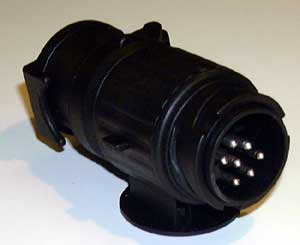 Kortadapter 13 - 7 pol.