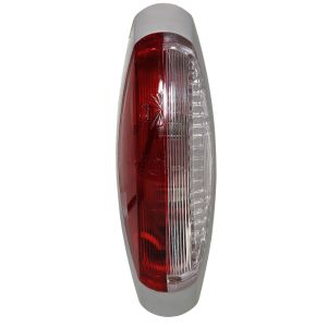 Breddmarkeringslykta & röd/vit