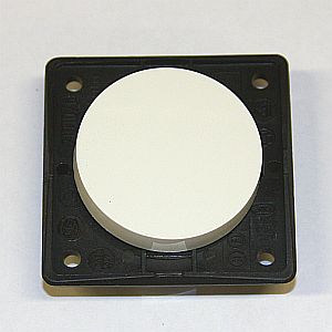 Strömbrytare 1-pol   vit B