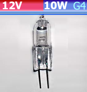 HALOGENLAMPA 12V 10W G4
