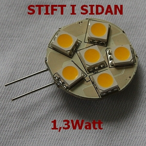Led lampa G4 smd 6