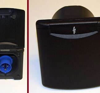 ELINTAG 3-pol. SVART 16A