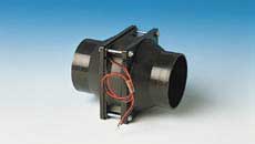 FLÄKT 12V 80x80 m.anslutn-rör