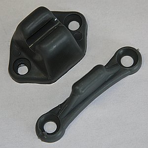 DÖRRHÅLLARE GRAFIT GRÅ 2-del