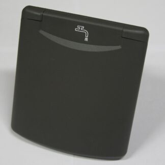 Tankpåfyllning anthrazit.m.magnetlås .u.tanklock