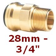 Adapter rak 28mmx1