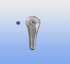 Handtag/vred till Florenz 9mm