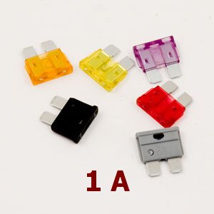 Flatstiftsäkring 1 A MIDI