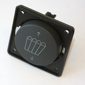 Markisbrytare antracit svart