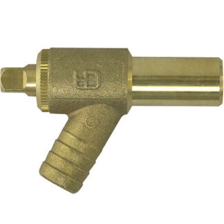 Dräneringskran 15mm i mässing