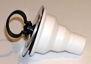 Avtappning rak 19mm kompl.