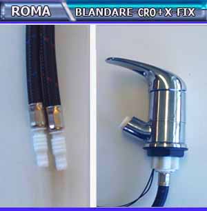 ROMA krom för dusch G½"