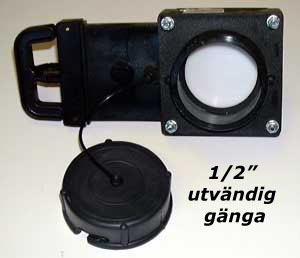 VENTILAVLOPP 1 1/2" m.LOCK