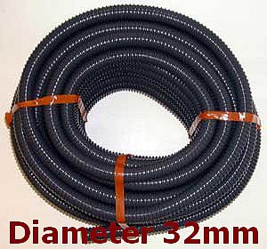 AVLOPPSSLANG 32mm diam.