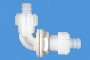 Tankgenomför. vinkel komplett