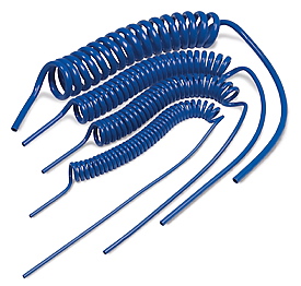 Spiralslang blå 4m 8x12mm