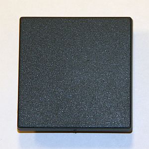 Knapp till Enkelbrytare svart