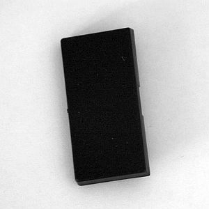 Knapp till dubbel Brytare svart