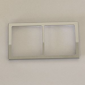 Ram Dubbel krom blank