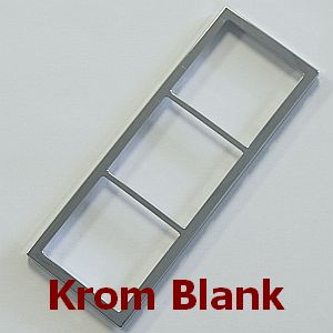 Ram TRIPPEL krom blank