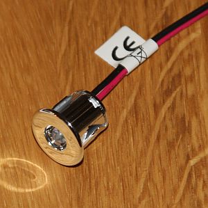 Mini-spot Led Kallvit 12v