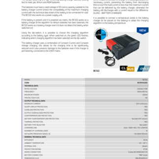BATTERILADDARE 21 A MOD . NE287