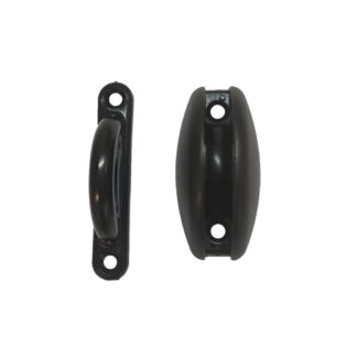 DÖRRHÅLLARE SVART PLOPP