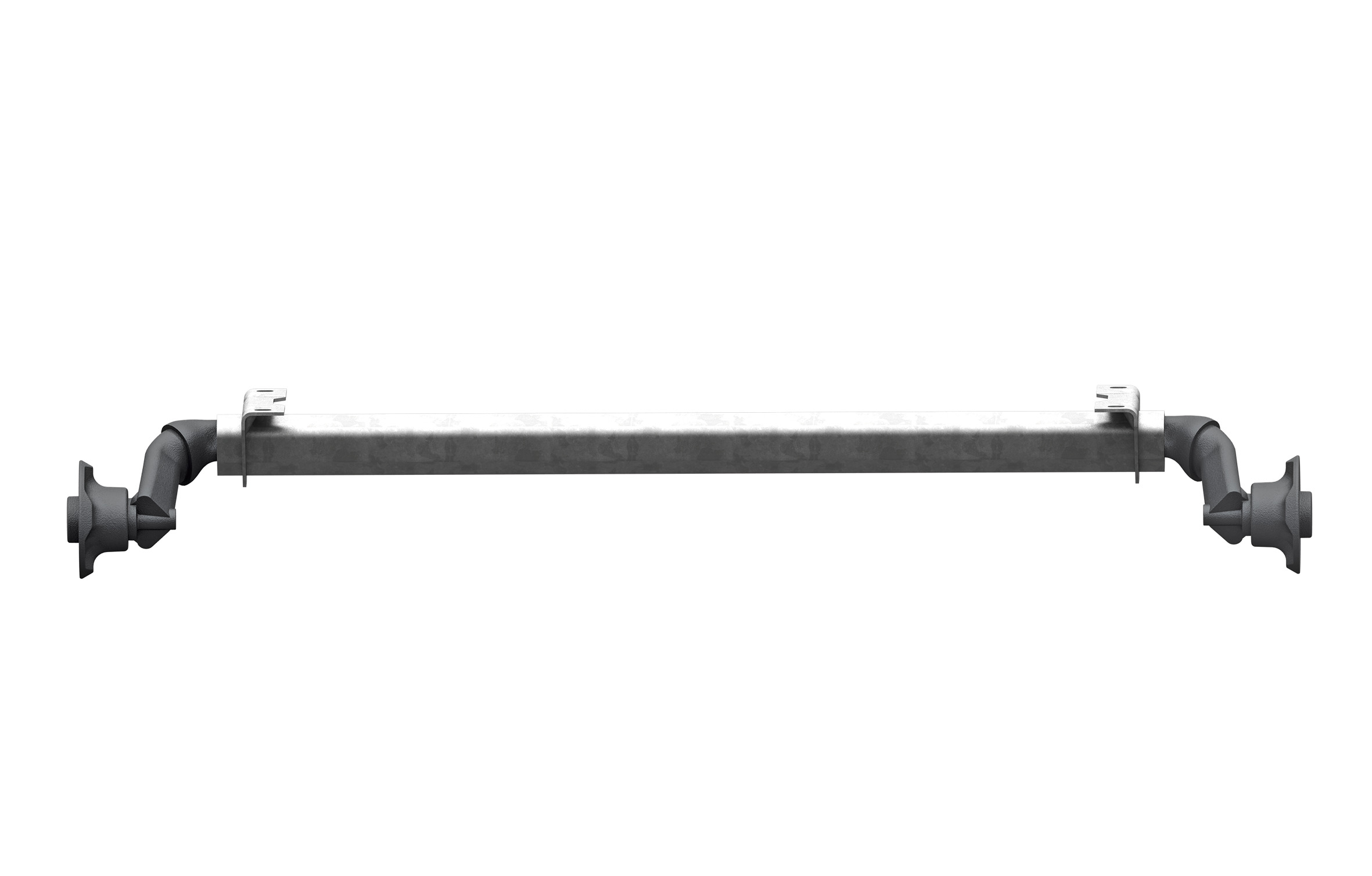 Axel obromsad AL-KO cc 1100 mm 4-håls