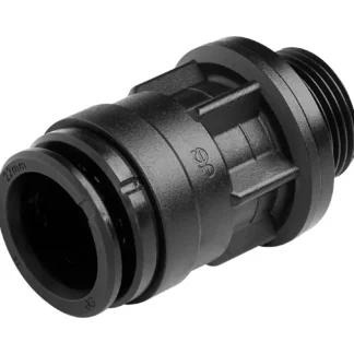 Övergång 3/4" utv.G kort BSP-15mm rör/slang