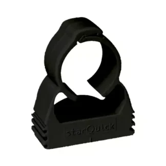 Rörhållare 20-23 mm svart