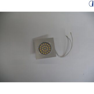 SPOT INCASSO 1,6W 24 LED 65 x 65 mm