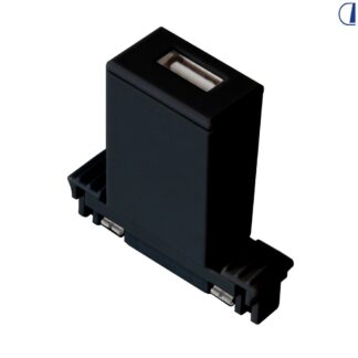 USB-FÖR SPÅRSYSTEM, SVART 5V - 2A