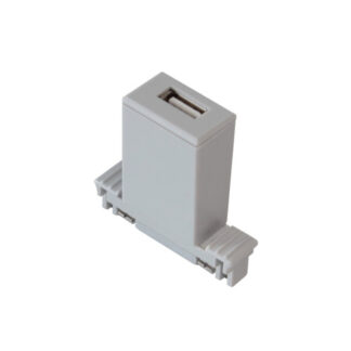 USB-FÖR SPÅRSYSTEM, GRÅ  5V - 2A