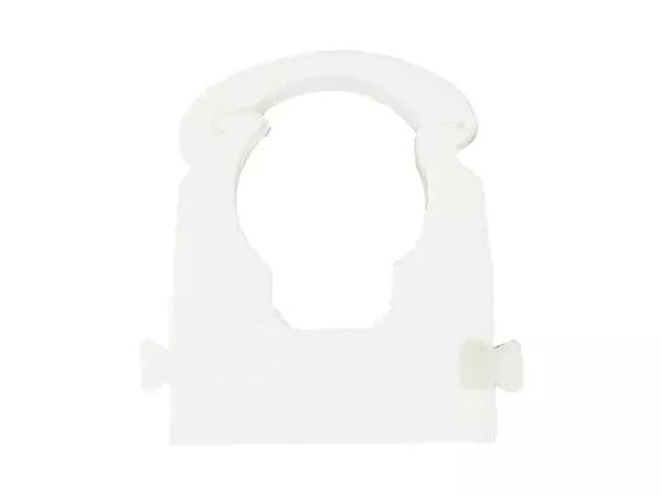 Rörhållare 22mm vit
